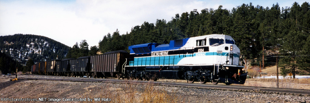 EMD SD90MAC-H 8504